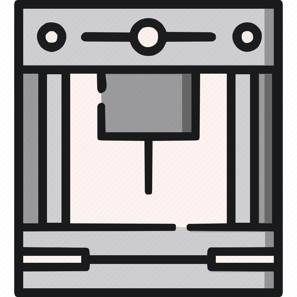 3D printer icon